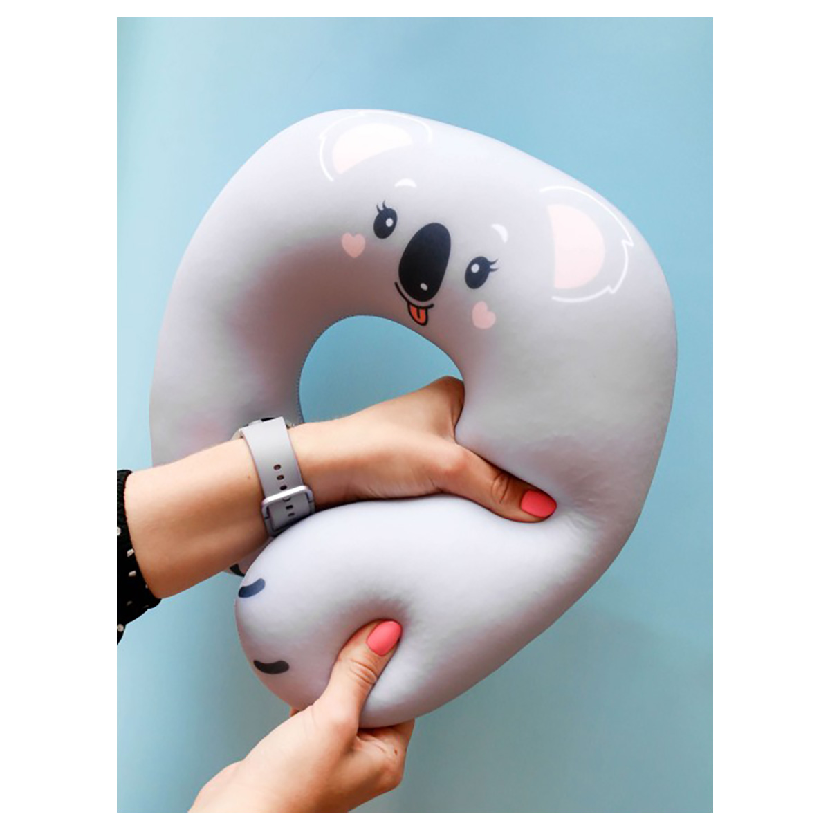 Подголовник антистресс Hugme toys 29 х 28 х 9 см Коала HMT-019 Фото 3.