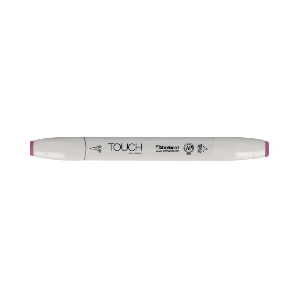 TOUCH TWIN BRUSH Маркер 1-8 мм кисть/перо скошенное 1210282 пион P282 Фото 1.