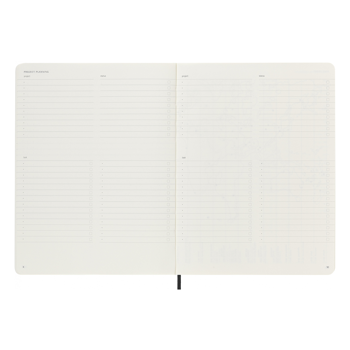 Moleskine Блокнот PROFESSIONAL SOFT XLarge ( 190х250 мм) 96 л. черный 406954 Фото 5.