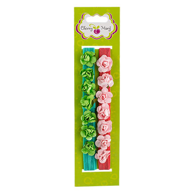 CHERRY MARY V1002 Набор повязок на голову 2 шт. №02 ассорти Фото 1.