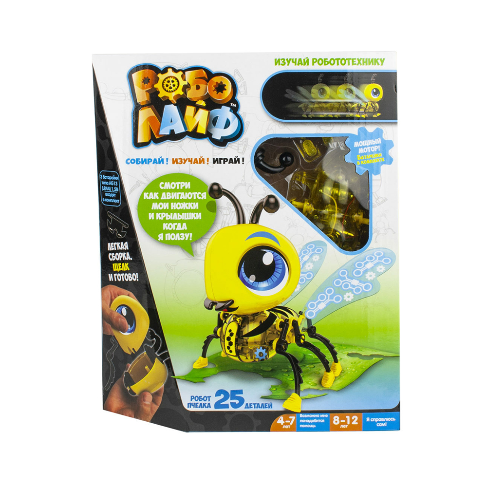 1TOY Набор РобоЛайф интерактивный №2 Пчелка 25 элемент. Т16238 Фото 4.