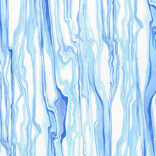Ткань для пэчворка PEPPY WILD BLUE 50 x 55 см 150 г/кв.м ± 5 100% хлопок WELD-20246-390 Фото 1.