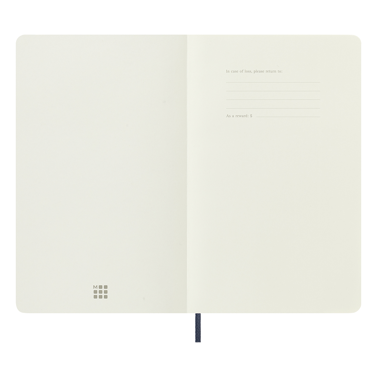 Moleskine Блокнот CLASSIC SOFT Large ( 130х210 мм) 96 л. индивидуальная линовка синий сапфир 430988 Фото 3.