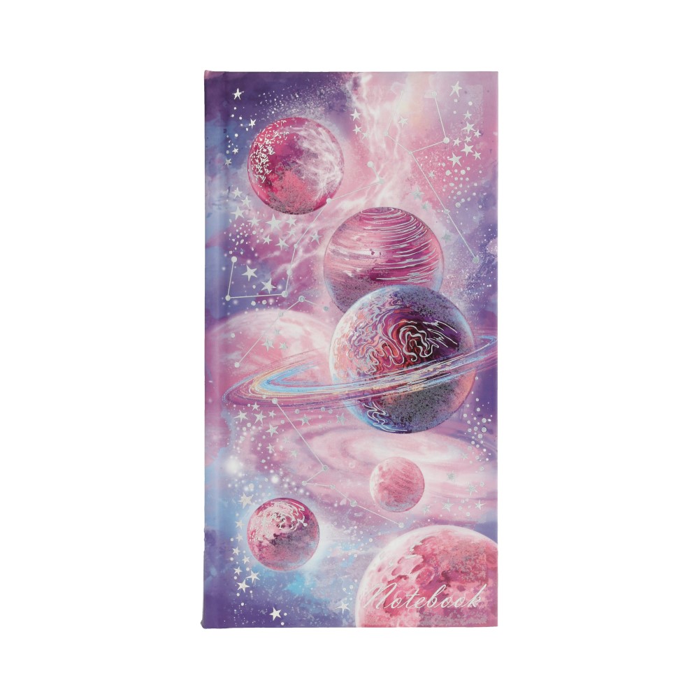 Феникс + Записная книжка Notebook ( 110 x 206 мм) 80 л. точка/линия Космос 53170 Фото 1.