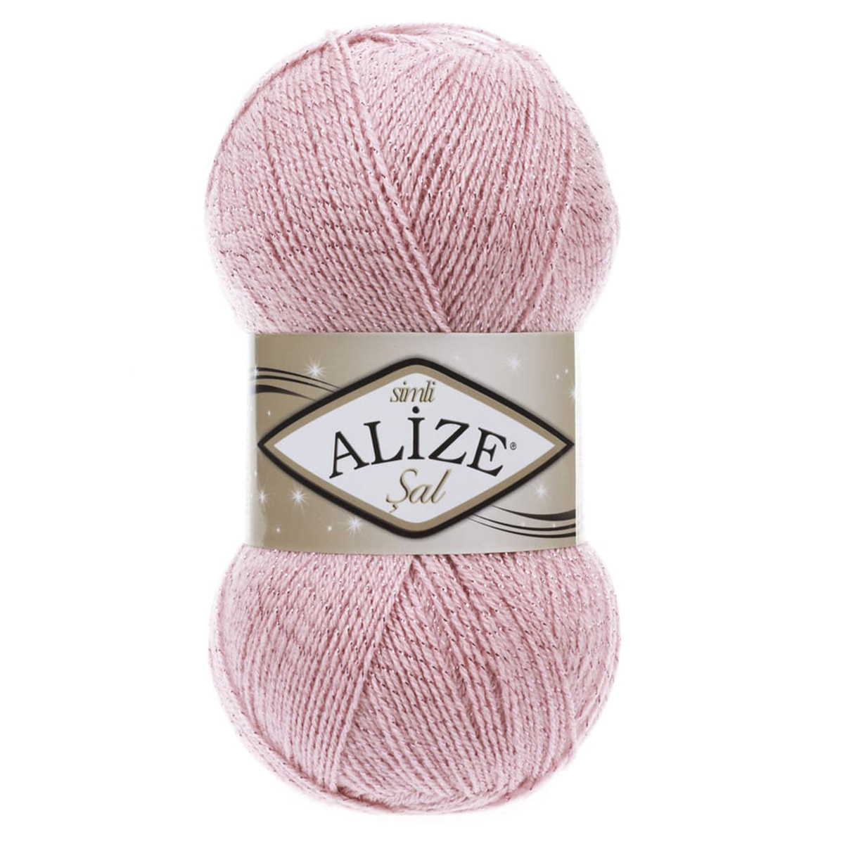 Пряжа Alize Sal simli 96% акрил, 4% метанит 100 г 460 м Фото 1.