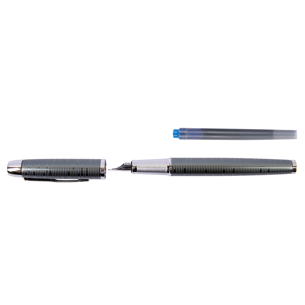 PARKER Перьевая ручка Parker IM Premium Vacumatic Emerald Pearl CT в подарочной коробке 0.6 мм 1906731 корпус изумрудный перламутр/хром цвет чернил: синий Фото 2.