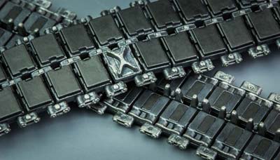MENG SPS-016 траки В 640 A WORKABLE TRACKS FOR LEOPARD 1 FAMILY 1/35 Фото 3.