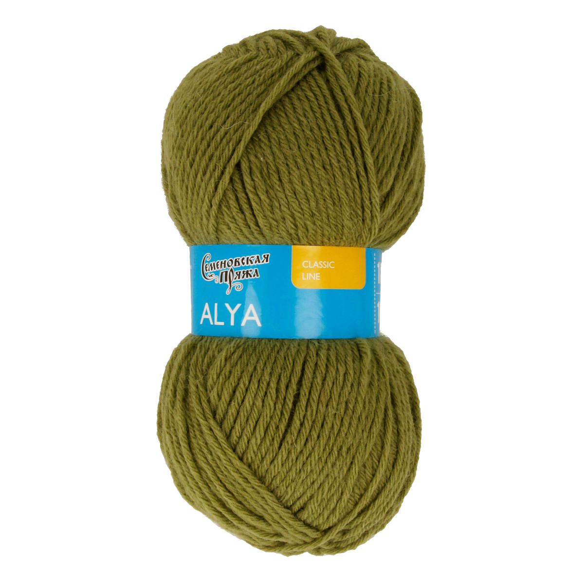 Пряжа Семеновская МШФ _Alya (Аля) 50% шерсть, 50% акрил 100 г 185 м Фото 1.