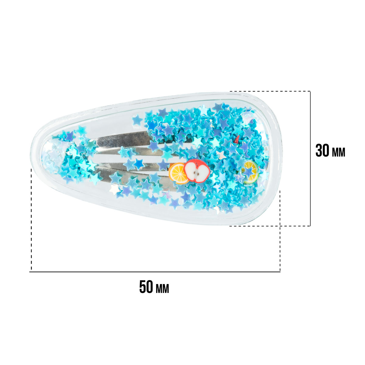 CHERRY MARY DZ07077 Заколка для волос 1 шт. №02 голубой Фото 3.