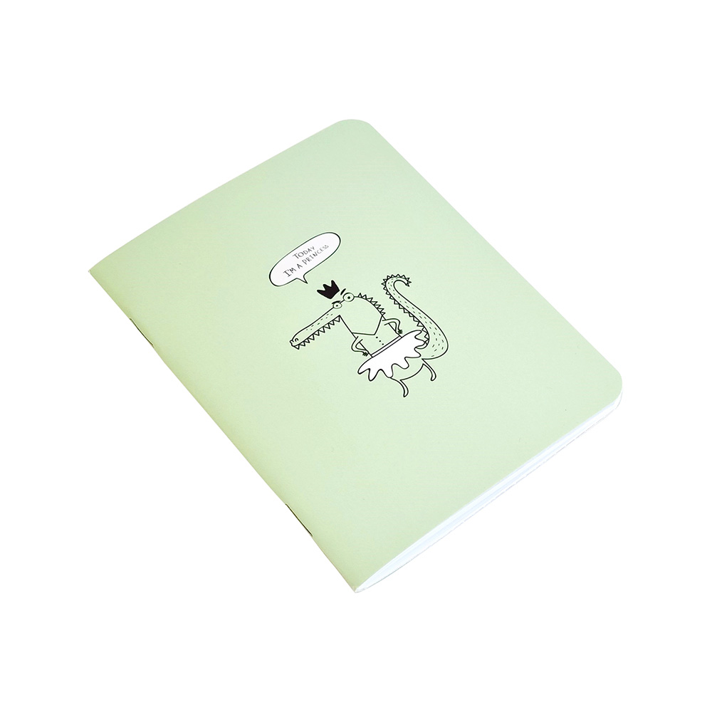 Be Smart Блокнот Strange animals, крокодил ( 105х140 мм) 32 л. клетка N2457 Фото 2.