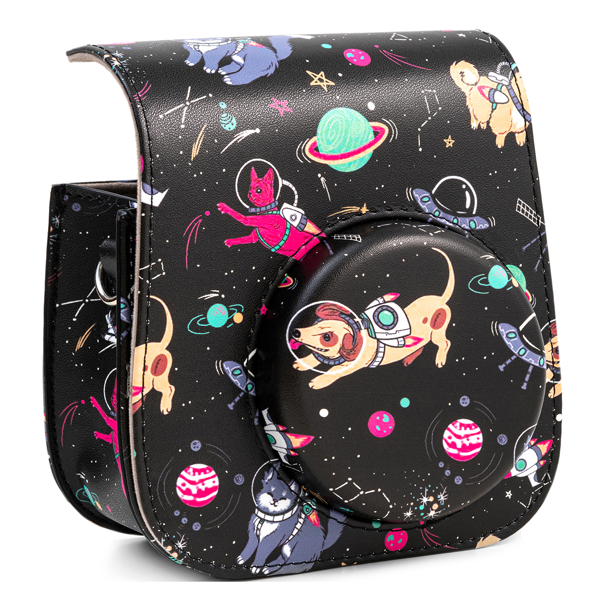 FUJIFILM Чехол для фотоаппарата Instax Mini 11 BMP11-31 Space Pets Фото 2.