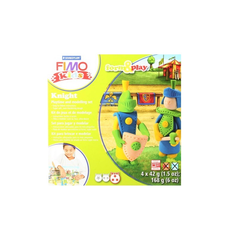 FIMO Kids Form&Play набор для моделирования № 1 8034 05 LZ Рыцарь Фото 2.