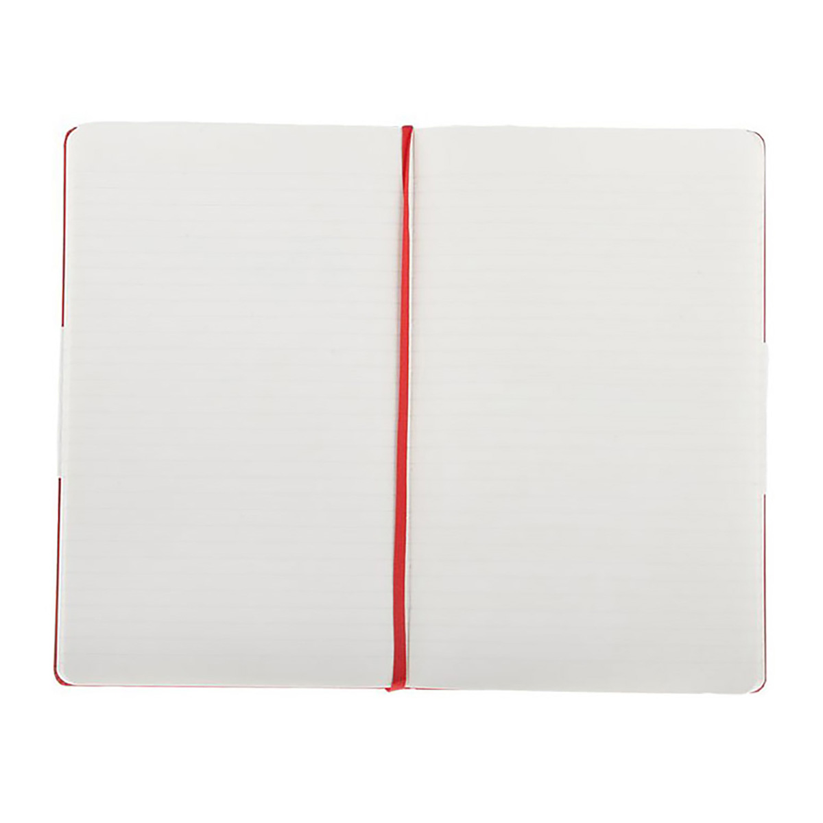 Moleskine Блокнот CLASSIC Large линейка ( 130 х 210 мм) 120 л. линия Красный Фото 3.