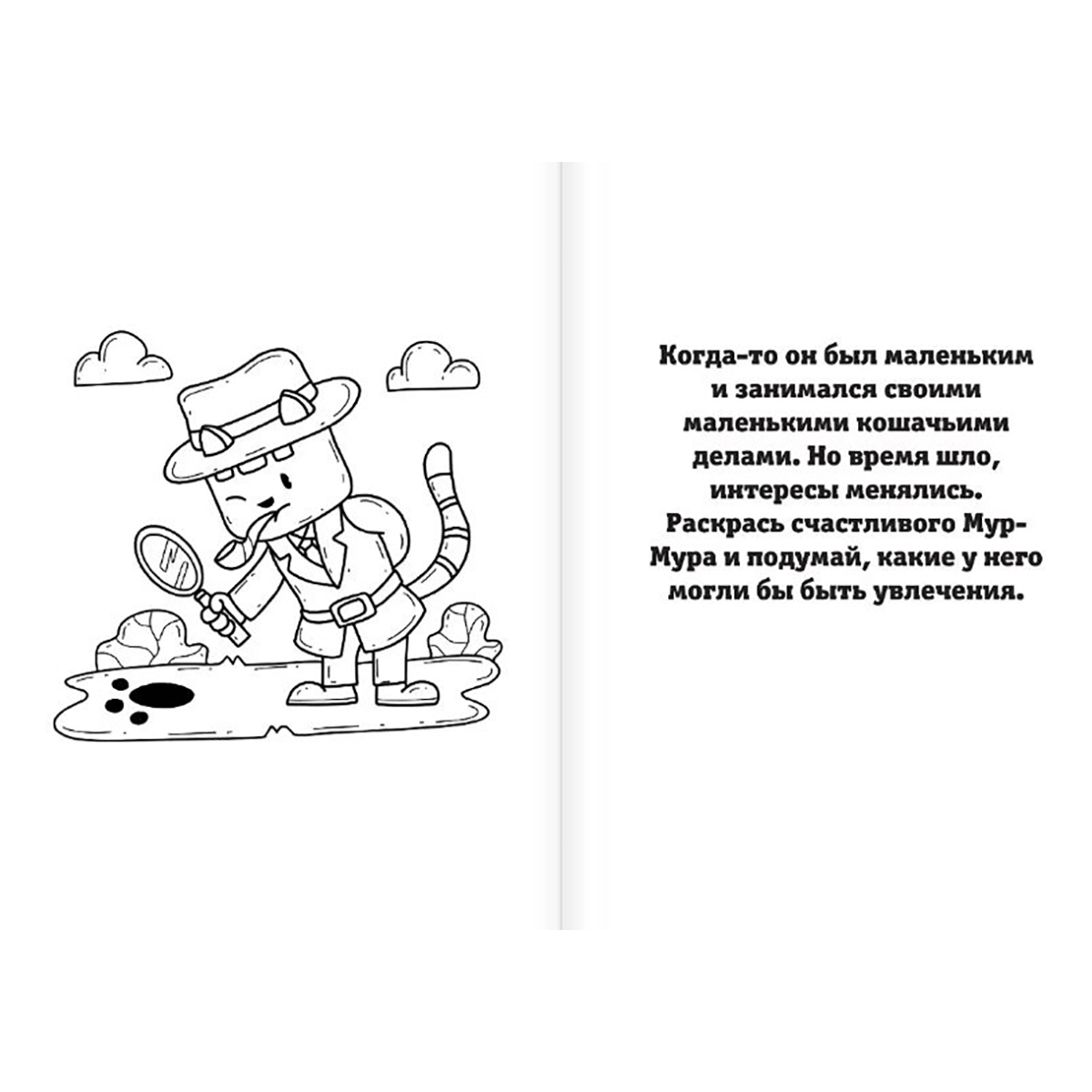 АС Раскраска на поиск предметов Детектив Мур-Мур ASE000000000886902 Фото 2.