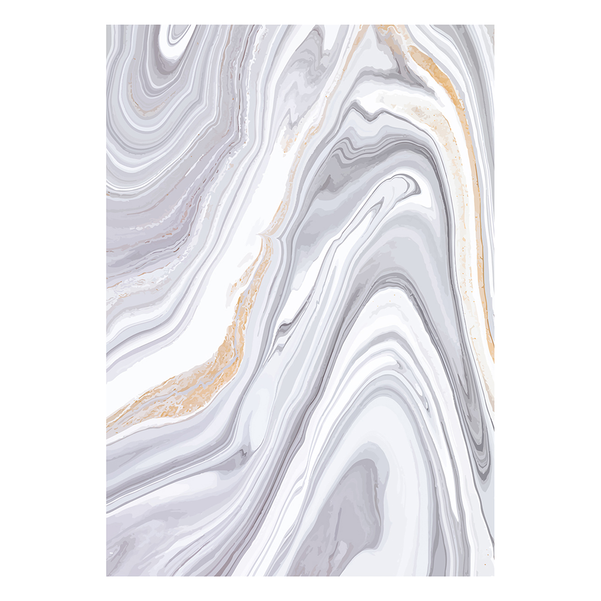MESHU Бумага упаковочная глянцевая Marble 70 х 100 см ассорти MS_62828 Фото 2.