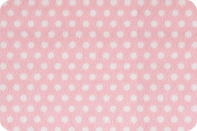 PEPPY Плюш SWISS DOT CUDDLE 48 x 48 см 440 г/кв.м ± 5 100% полиэстер blush/white Фото 1.