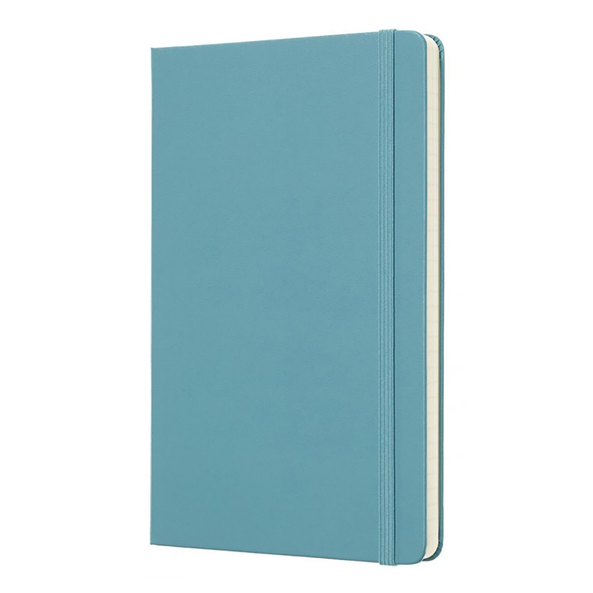 Moleskine Блокнот CLASSIC Large линейка ( 130 х 210 мм) 120 л. линия Голубой Фото 2.