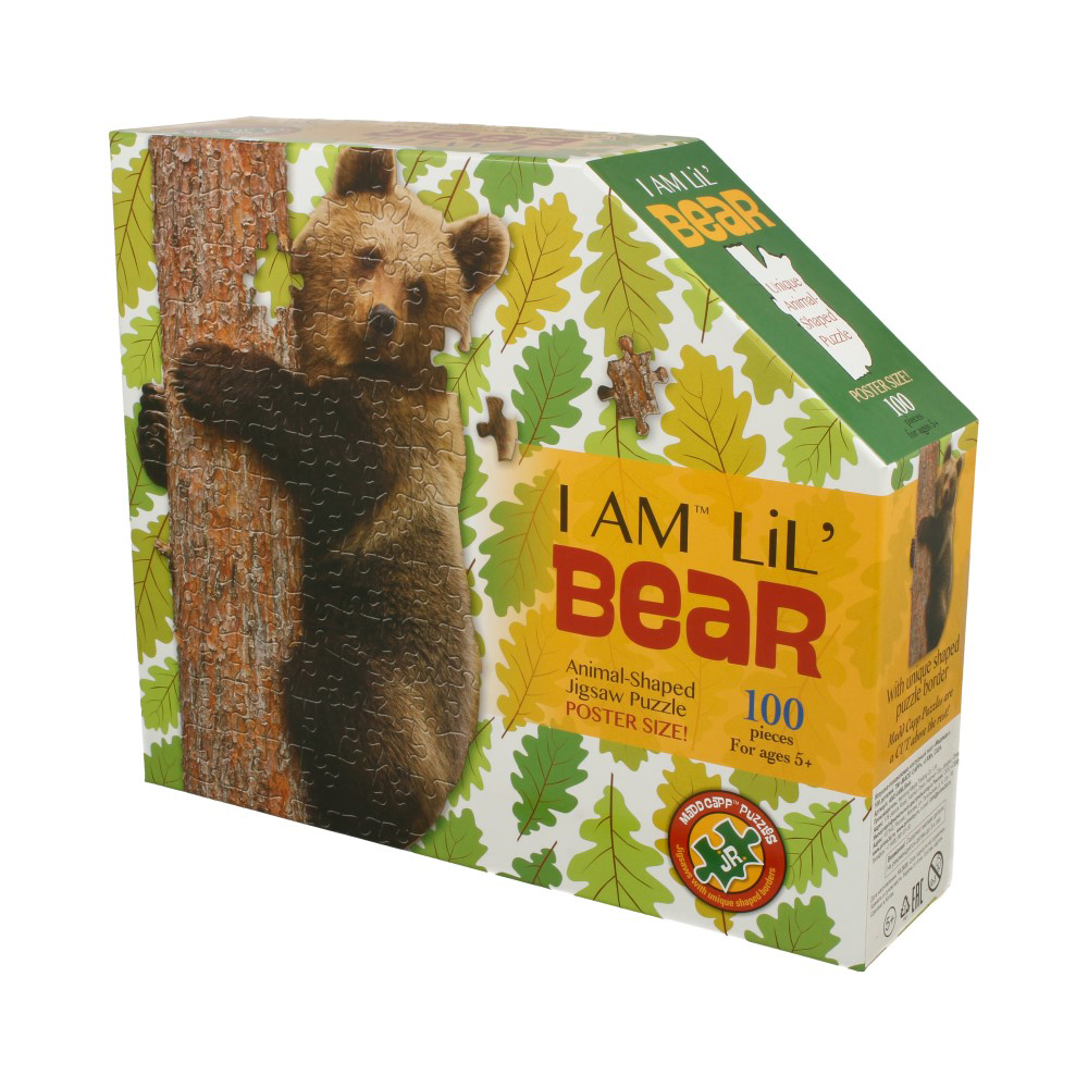 I AM Пазл 100 элемент. 4003 I AM Lil BEAR (МЕДВЕДЬ) Фото 1.
