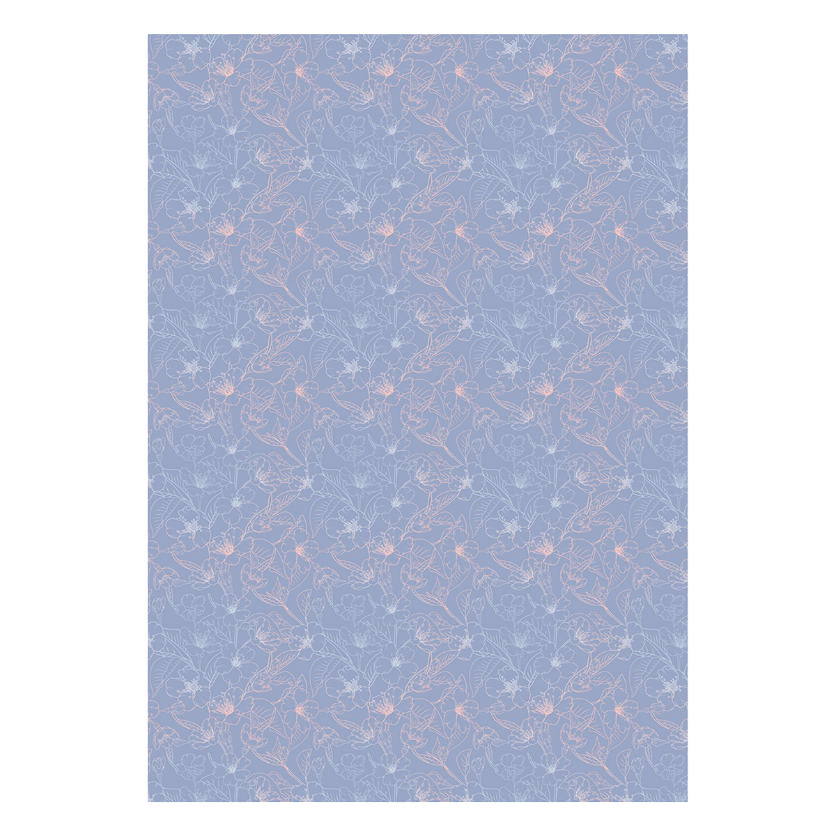 MESHU Бумага упаковочная глянцевая Grace twigs 70 х 100 см ассорти MS_62830 Фото 2.