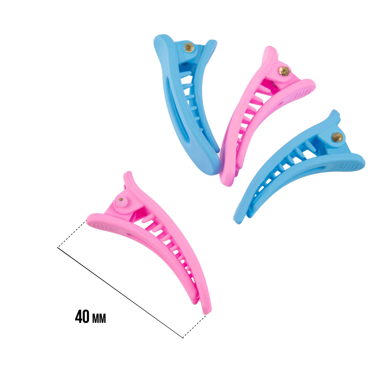 CHERRY MARY DZ07080 Набор заколок для волос 4 шт. №01 ассорти Фото 3.