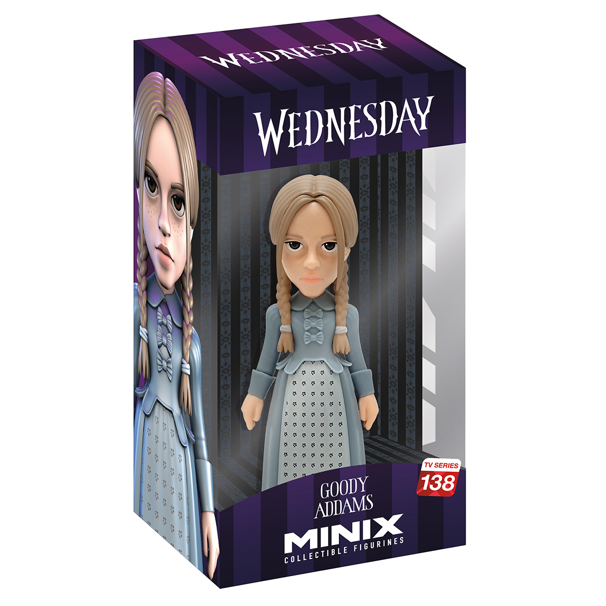 Minix Коллекционная фигурка Wednesday - Уэнсдей Гуди Аддамс 8 х 9 х 12 см 14026 Фото 1.