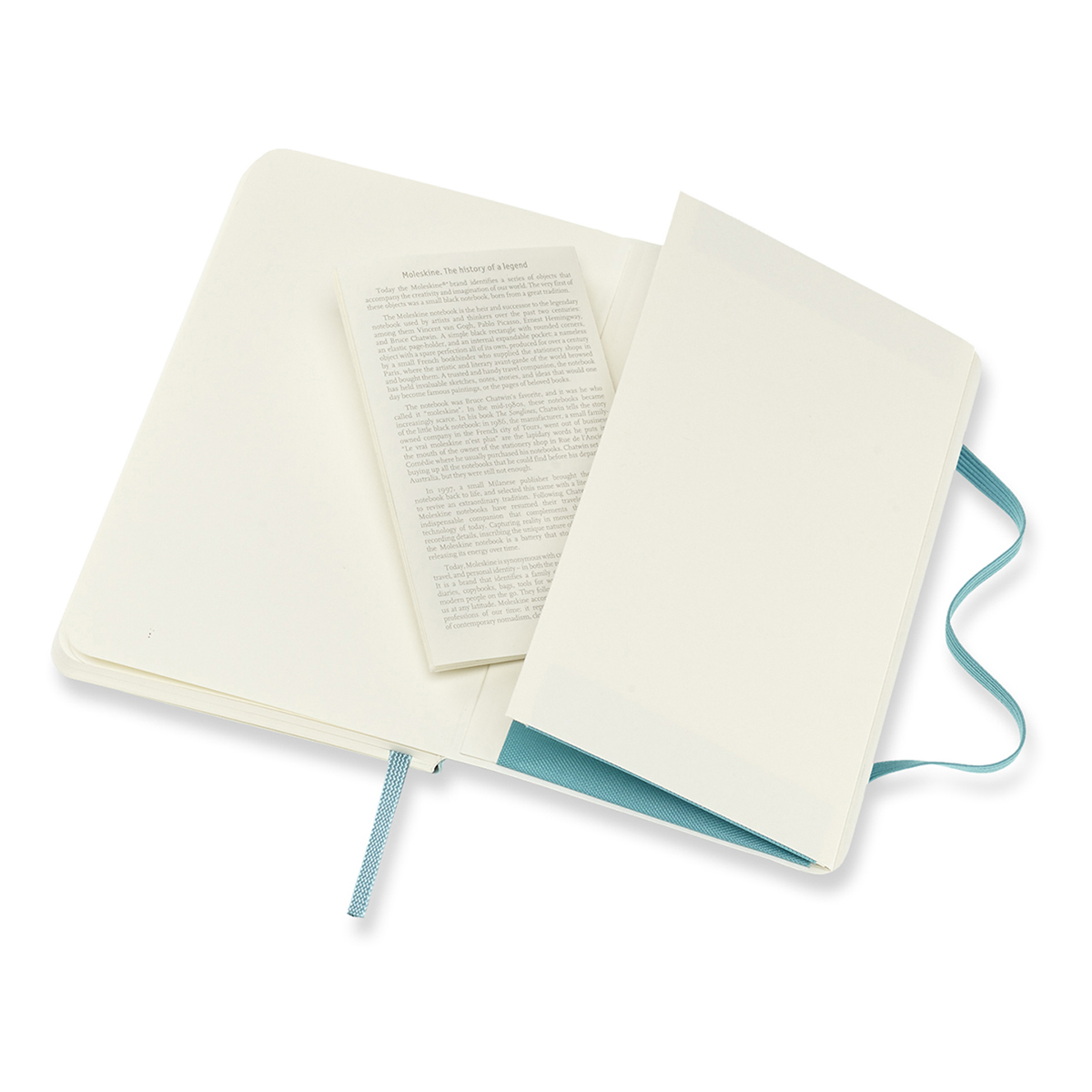Moleskine Блокнот CLASSIC SOFT Pocket линейка ( 90 х 140 мм) 96 л. линия Зеленый Фото 7.