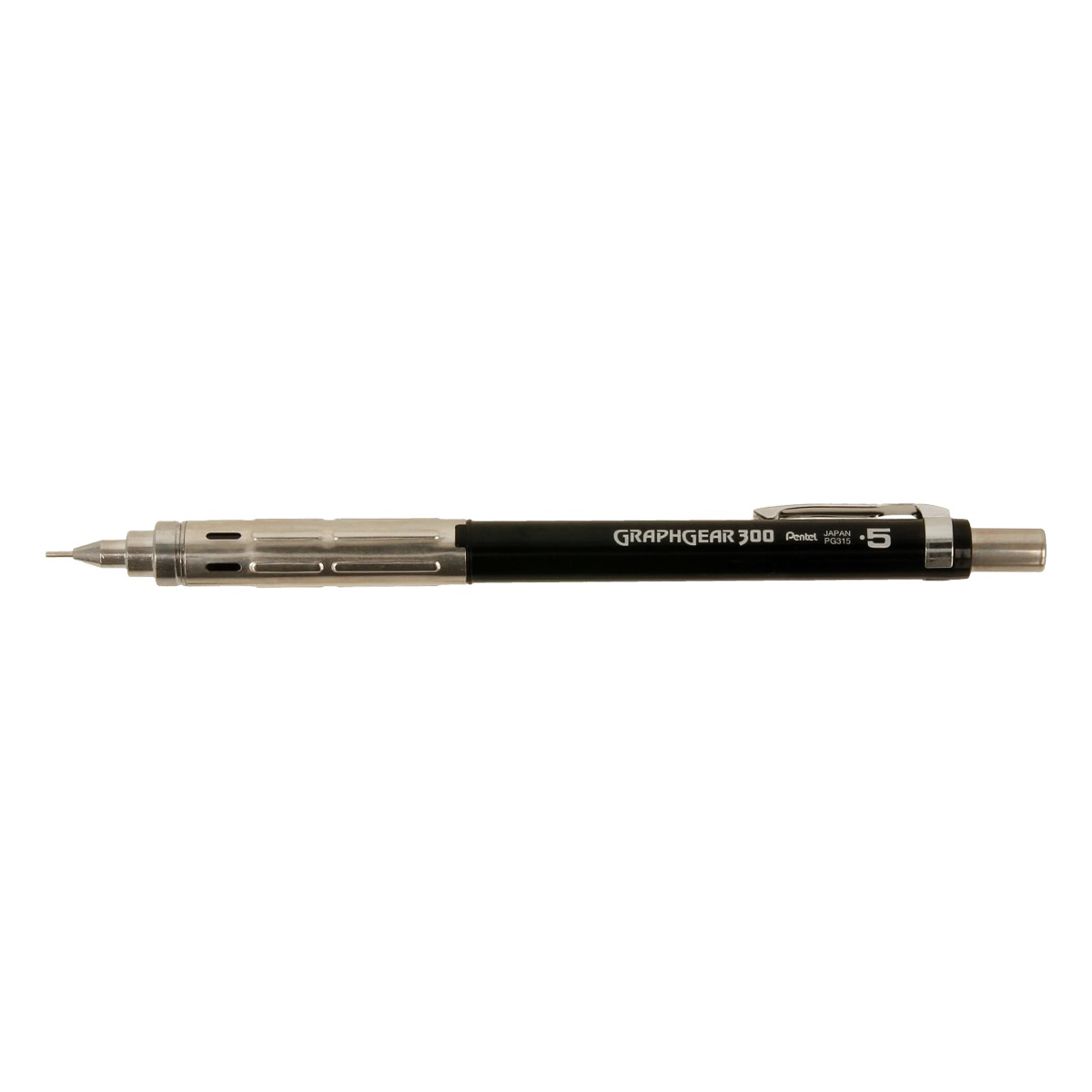 Pentel Карандаш автоматический GraphGear 300 0.5 мм PG315-AX черный корпус Фото 1.