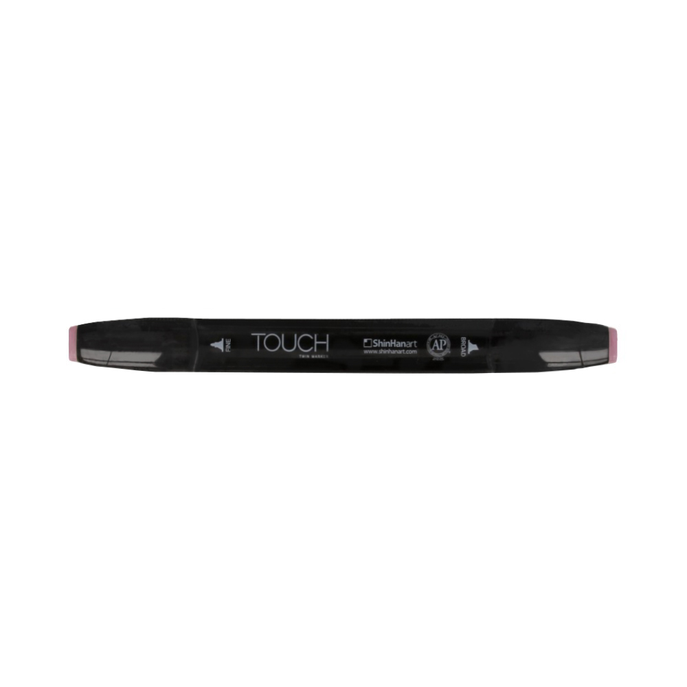 TOUCH TWIN Маркер 1-6 мм перо круглое/скошенное 1110009 бледный розовый RP9 Фото 1.