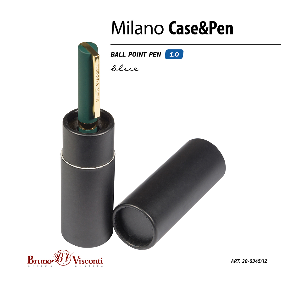 Bruno Visconti Ручка MILANO 1 мм 20-0345-12 цвет чернил: синий Фото 2.