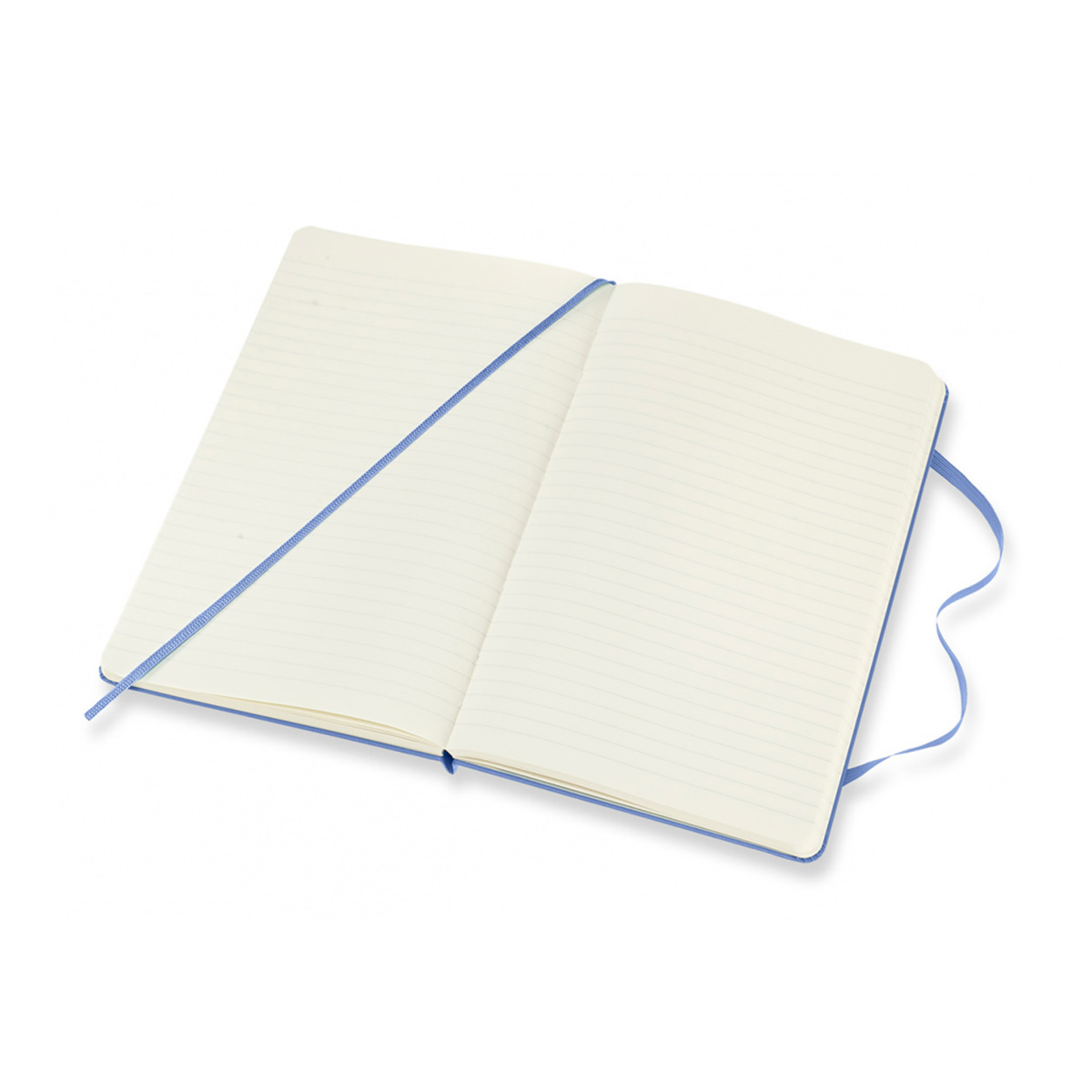 Moleskine Блокнот CLASSIC Large 1214858 ( 130х210 мм) 120 л. линия голубая гортензия Фото 4.