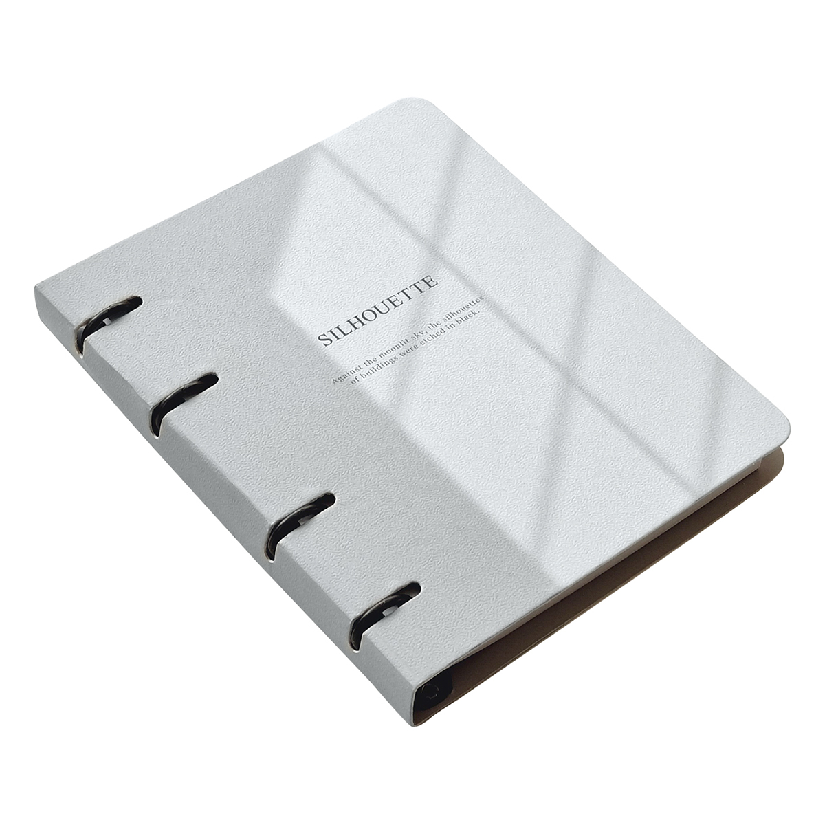 Be Smart Тетрадь общая коллекция Shadow A5 120 л. на кольцах 65 г/кв.м клетка N5440 серый Фото 2.