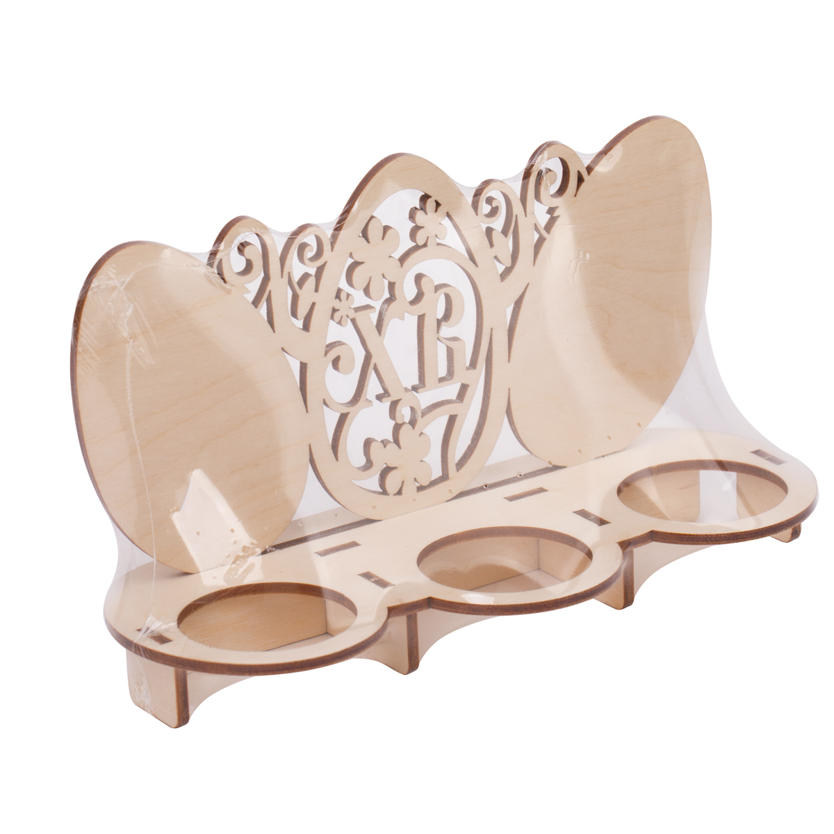 Заготовка для декорирования Mr. Carving КЛ-06 Подставка для яиц фанера 8 х 18 х 15 см ХВ Фото 2.