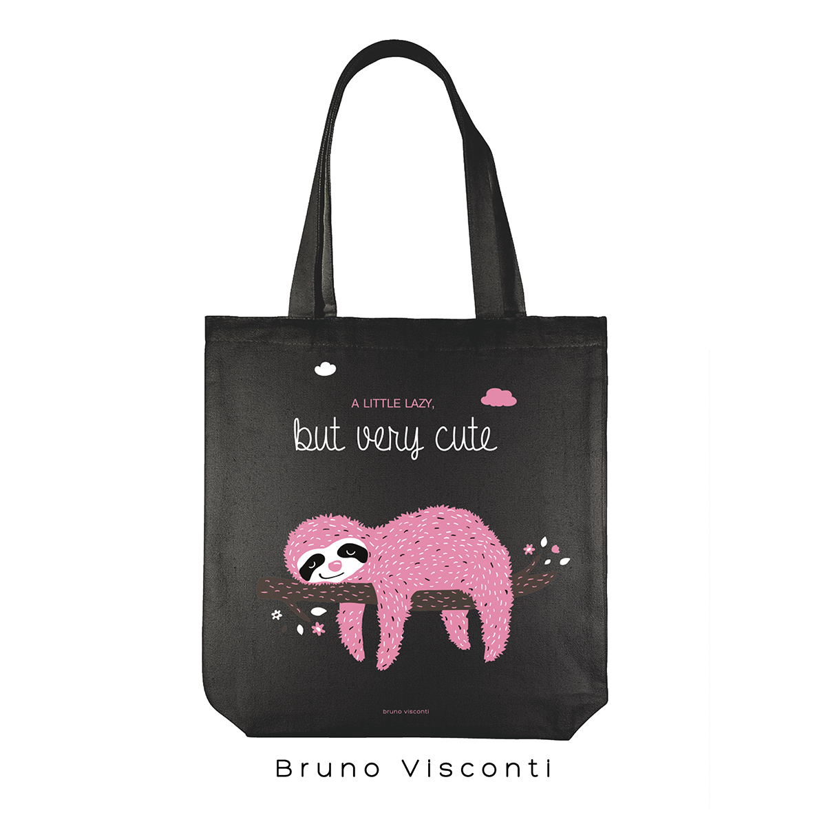 Bruno Visconti Сумка-шоппер BLACK 36 х 34 см PINK SLOTH 16-004-02/21 Фото 9.