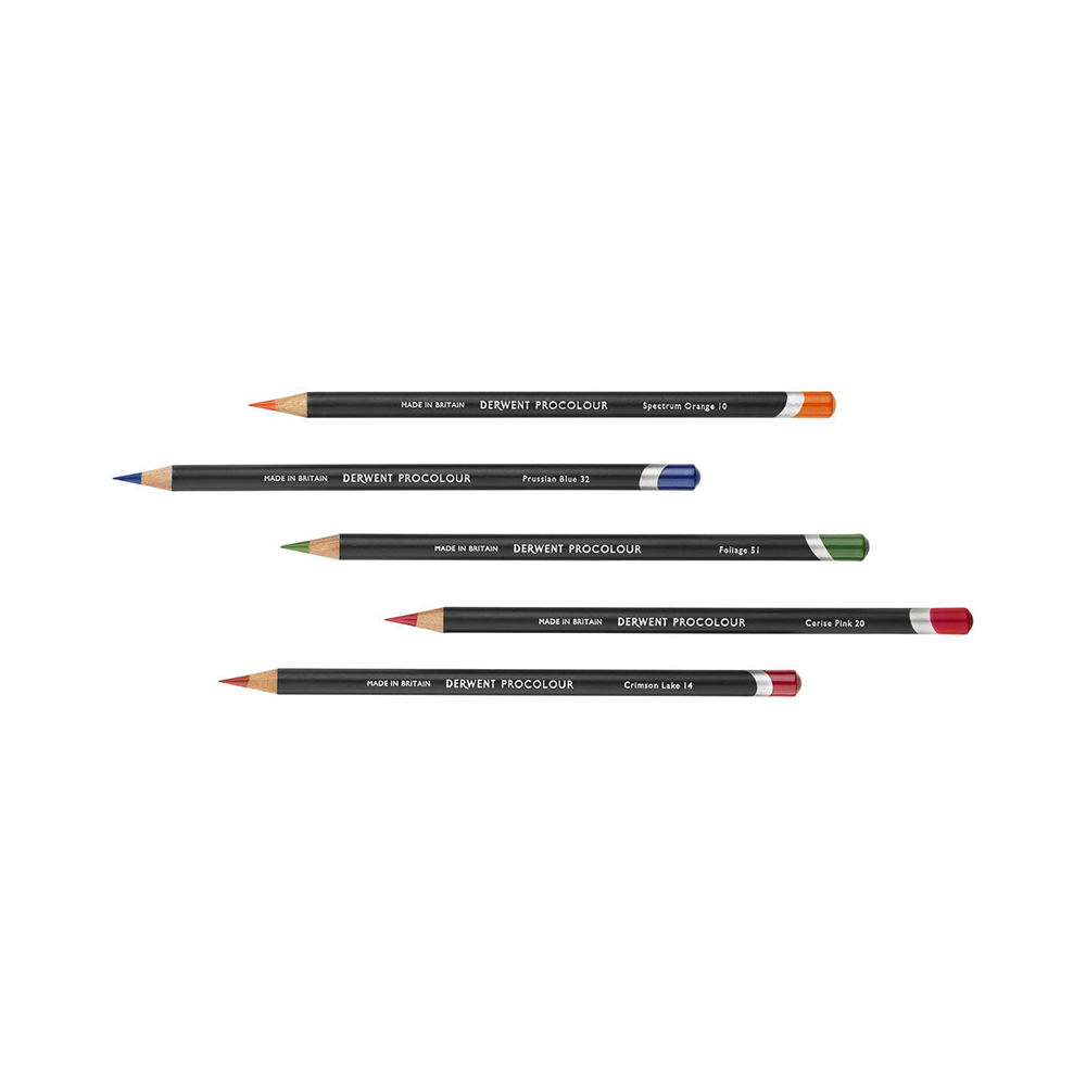 Derwent Набор цветных карандашей Procolour заточенный 72 цв. 72 шт. 2302508 Фото 1.