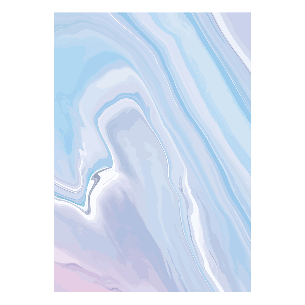 MESHU Бумага упаковочная глянцевая Marble 70 х 100 см ассорти MS_62828 Фото 3.
