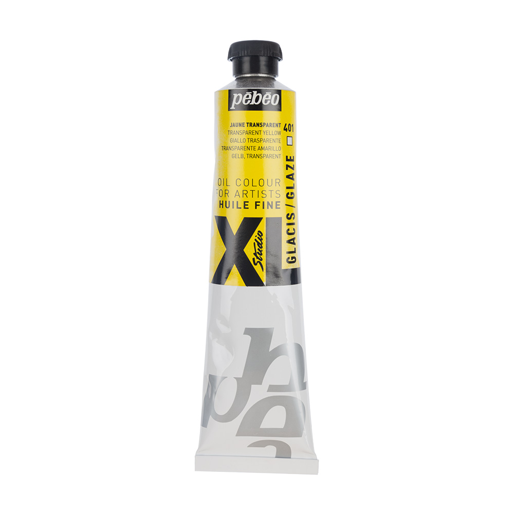 Краска масляная PEBEO XL GLAZE 80 мл 980401 желтый Фото 1.