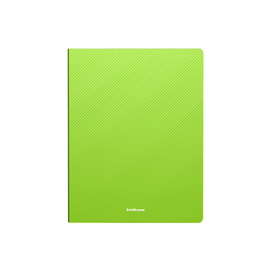 ErichKrause Папка на 4 кольцах пластиковая Diagonal Neon A4 ( 24х31х5.2 см) в ассортименте 47138 Фото 6.