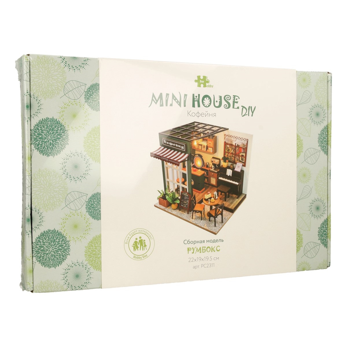 Интерьер в миниатюре Hobby Day Кофейня 19.5х22х19 см PC2311 Фото 2.