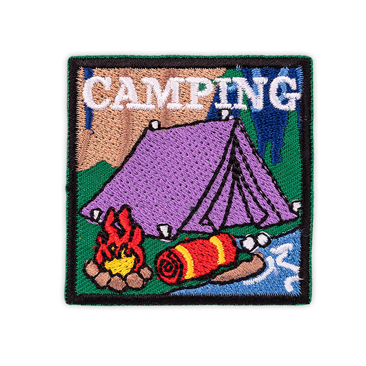 Gamma ETF Термоаппликация № 04 1 шт 02-404 Camping 5.2 х 5.1 см Фото 2.