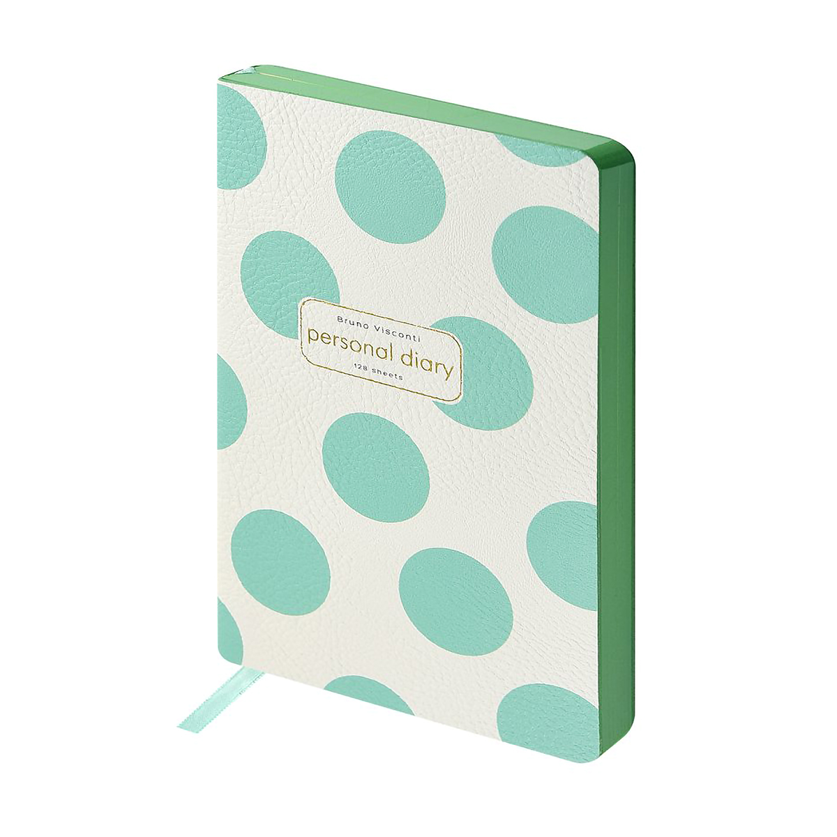 Bruno Visconti Ежедневник MINT POLKA DOTS A5 128 л. 3-743/03 Фото 1.