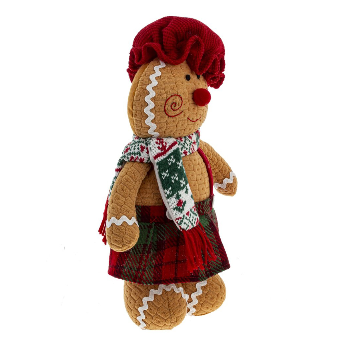 JIANGSU HOLLY EVERLASTING INC. 792840 Игрушка набивная Девочка/мальчик 20 х 8 х 40 см Красный, Коричневый Фото 5.