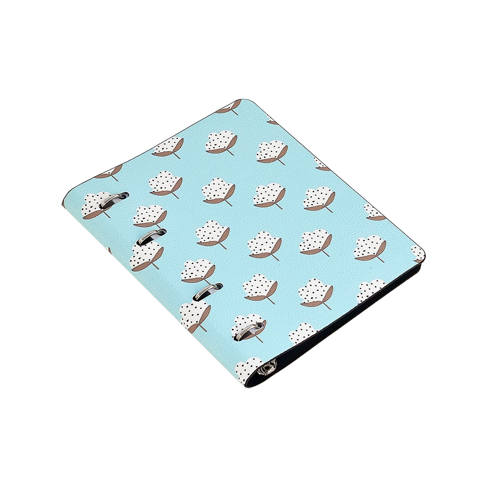 Infolio Study N2405 Тетрадь Cotton A5+ 175х212 мм 120 л. на кольцах 65 г/кв.м клетка N2405 Фото 2.