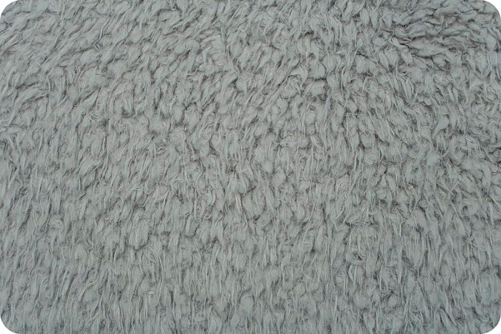 Shannon Fabrics Плюш LLAMA CUDDLE ± 2 см 100 x 150 см 600 г/кв.м 100% полиэстер SILVER Фото 1.