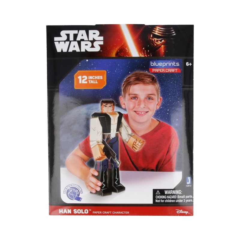 STAR WARS Конструктор из бумаги №1 СК 12912 Хан Соло Фото 2.
