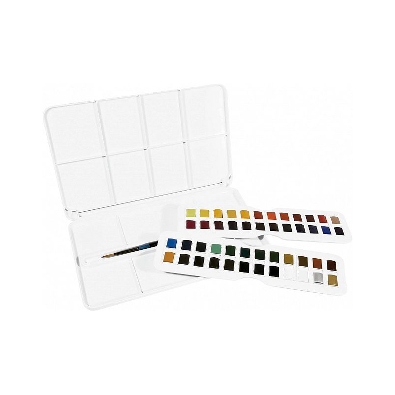 Краска акварель Daler Rowney AQUAFINE Набор акварельных красок 48 цв. D131900201 Фото 3.