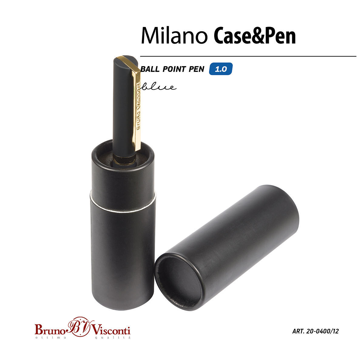 Bruno Visconti Ручка MILANO 1 мм 20-0400-12 цвет чернил: синий Фото 2.