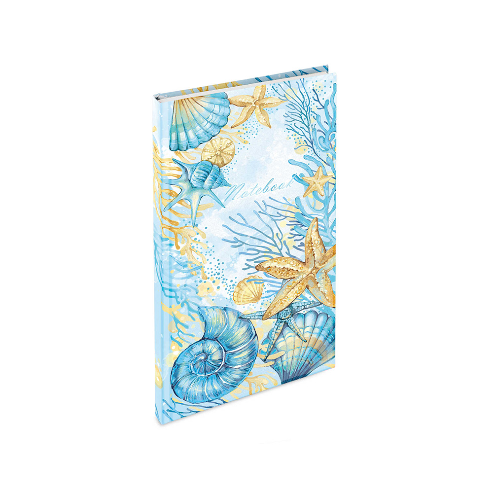 Феникс + Записная книжка Notebook ( 110 x 206 мм) 80 л. точка/линия Морской стиль 53171 Фото 1.