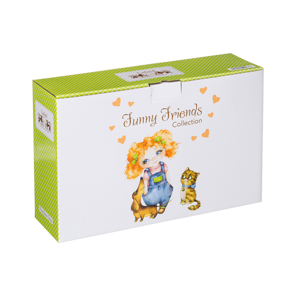 Посуда фарфоровая Lefard Funny Friends Набор обеденной посуды ЛУЧШИЕ ДРУЗЬЯ 3 ПР 415-2184 Фото 2.