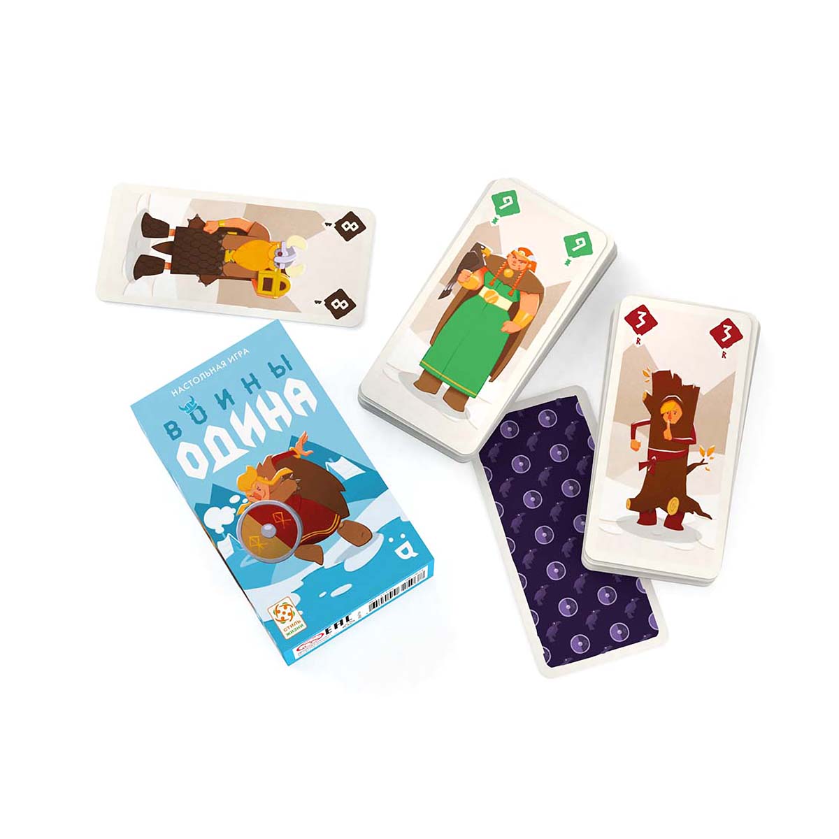 Игра настольная СТИЛЬ ЖИЗНИ Воины Одина (Helvetiq) LS199 Фото 4.