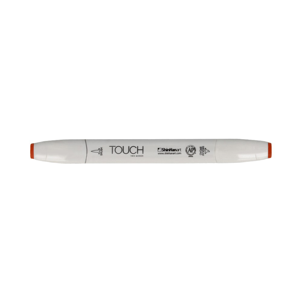 TOUCH TWIN BRUSH Маркер 1-8 мм кисть/перо скошенное 1210211 тигровая лилия YR211 Фото 1.